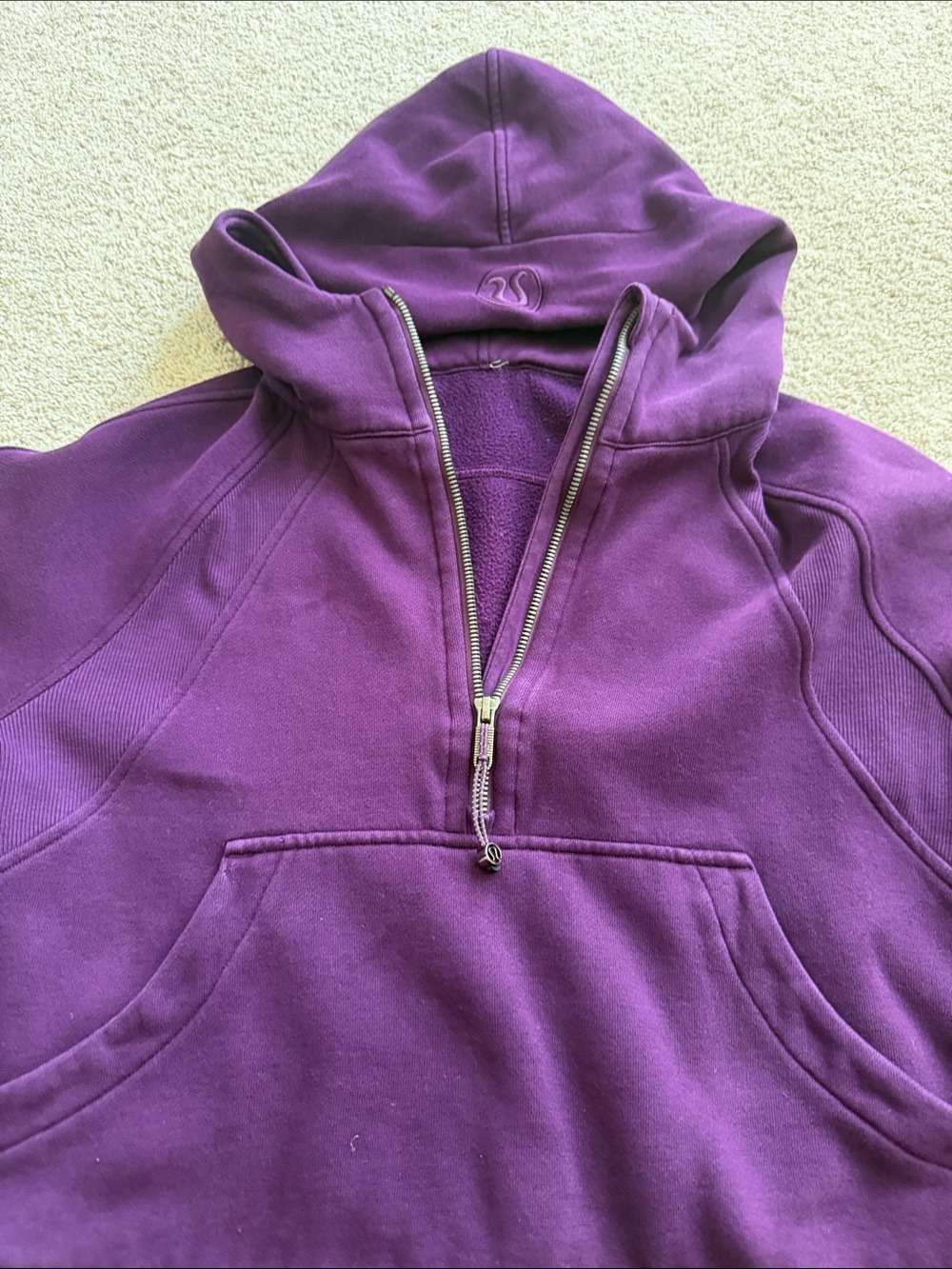 lululemon athletica Purple Half-Zip Hoodie - Picture 4 of 6